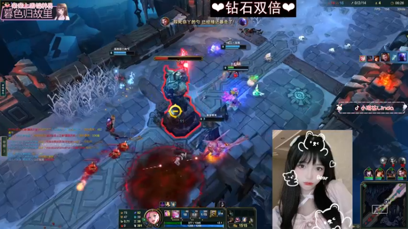 【2022-12-01 01点场】小琳达Linda：【钻石双倍】甜妹主播