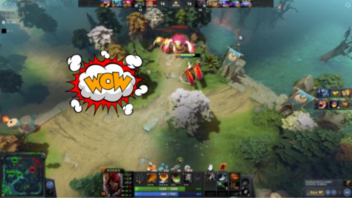 美滋滋DOTA2三号位军团指挥官躺赢时刻