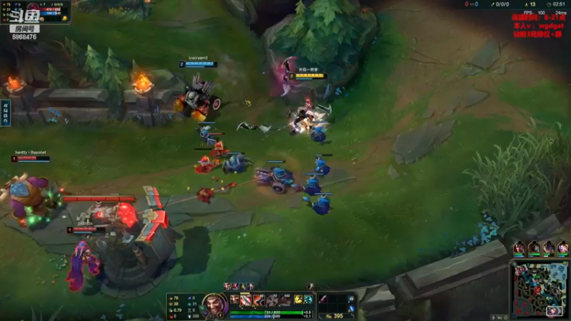 【2022-12-03 16点场】路浩东ouo：路浩东上单德莱文教学