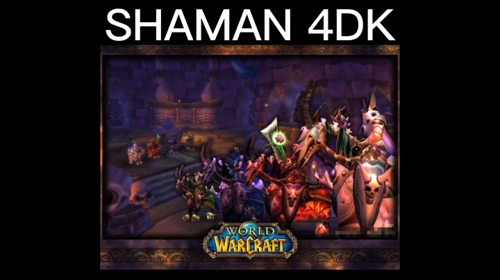 【魔兽佳琦】增强萨4DK怎么打到世界第一？