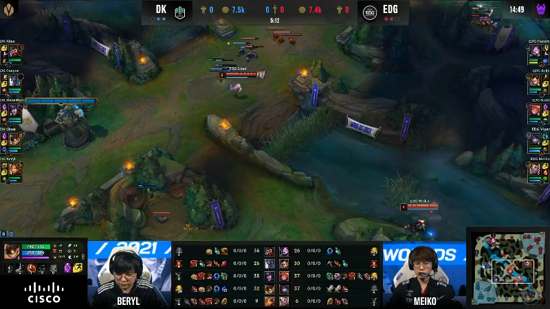 【英雄联盟】英雄联盟赛事的精彩时刻 20221204 15点场