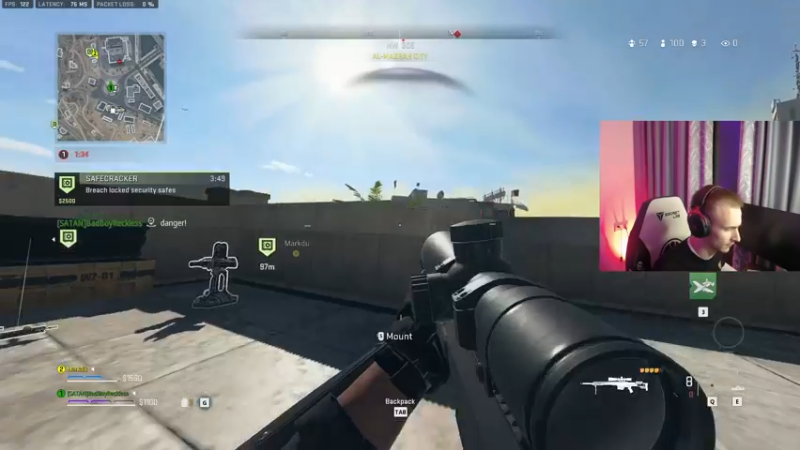 【2022-12-05 21点场】毛子Reckless：COD YYDS 双倍亲密度！四倍上限！