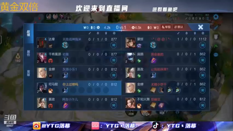 【2022-12-04 23点场】YTG丶落幕：白银双倍鹅鹅杀
