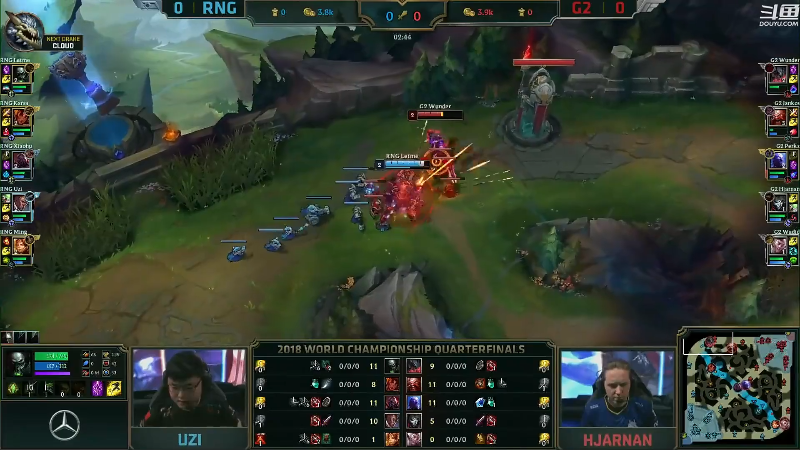 【英雄联盟】英雄联盟赛事的精彩时刻 20221206 15点场