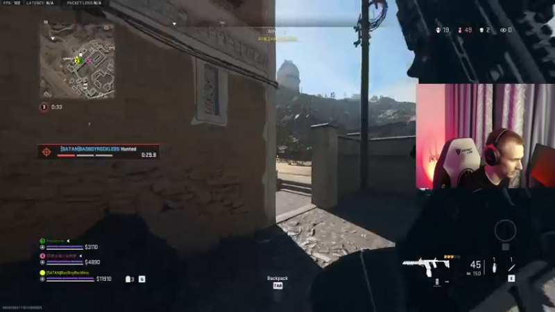 【2022-12-07 19点场】毛子Reckless：10点pk