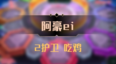 【阿豪ei】2护卫 吃鸡