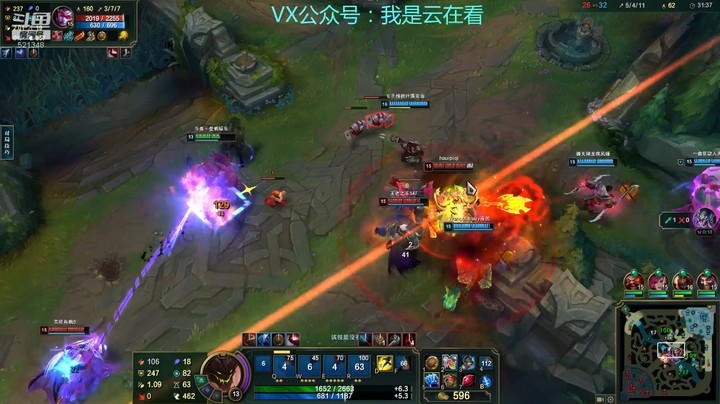 【英雄联盟】诺手起来无人可挡，石头人和劫都没法打