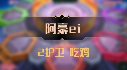 【阿豪ei】2护卫 吃鸡