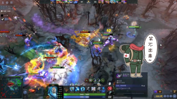惨兮兮DOTA2中单宙斯败北时刻