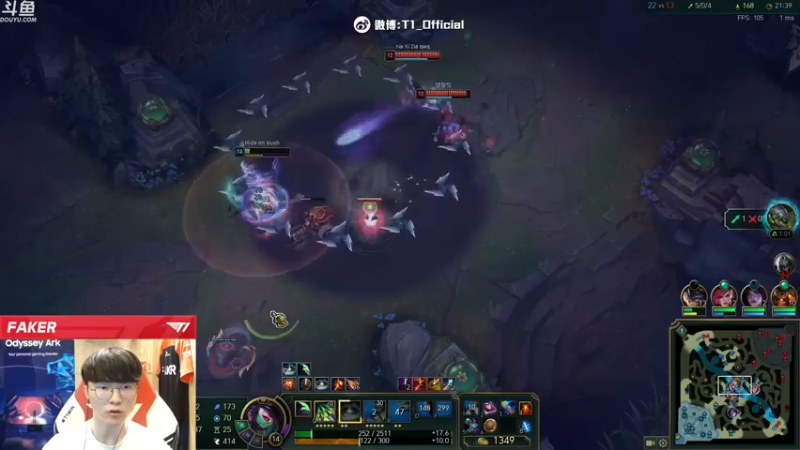 【2022-12-09 01点场】T1直播faker：T1 Faker