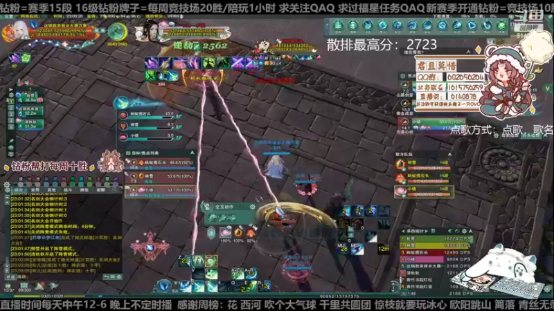 【2022-12-07 23点场】君且莫惜一：【开人流无方】晚上组排一会