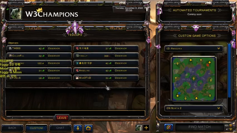 【2022-12-08 20点场】iameer0：【直播】7点特逗杯8进4