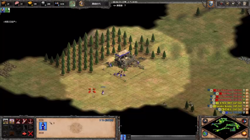 【2022-12-10 01点场】帝国时代猜火车Yo：今晚跟神队游牧表演赛Bo7