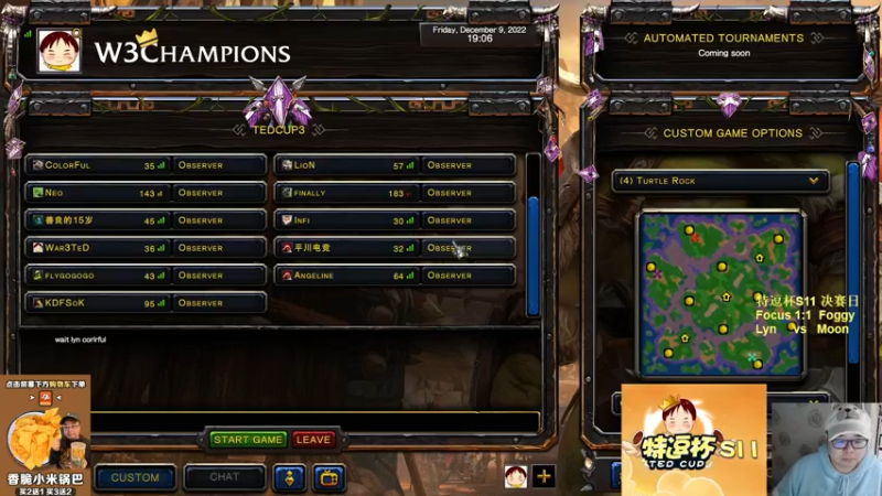 【TED出品】特逗杯S11半决赛 Focus vs Foggy 下 破釜沉舟一波板命