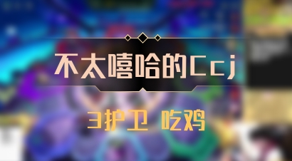 【不太嘻哈的Ccj】3护卫 吃鸡