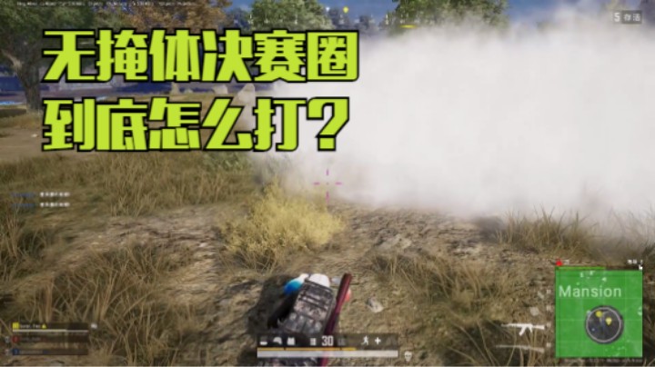 高端局烟雾弹教学，卡视野以少打多？这1v4学会了吗