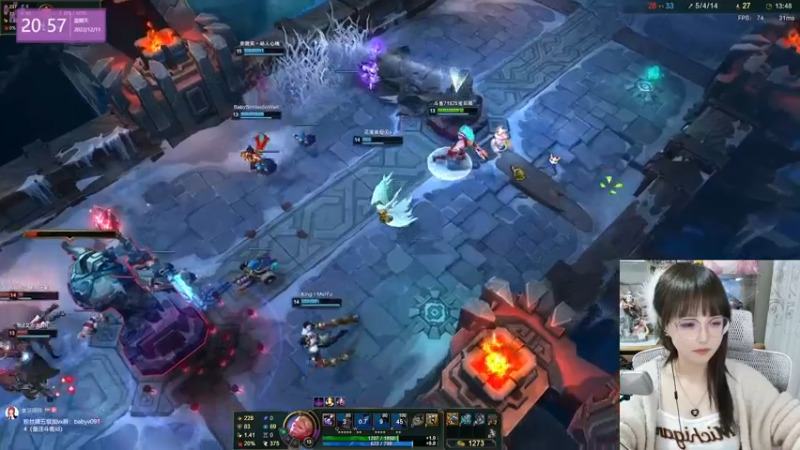 【2022-12-11 20点场】宝贝薇阿：bbv：技术主播~71825