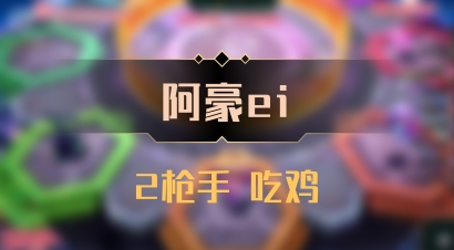 【阿豪ei】2枪手 吃鸡