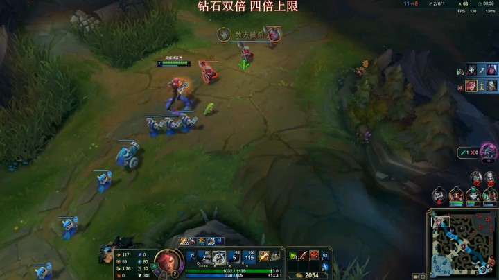 皮城执法官蔚帮忙抓中，时机选择很好