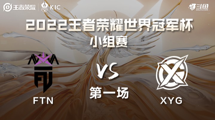 世界冠军杯小组赛 中国XYG VS 土耳其FTN 第一场