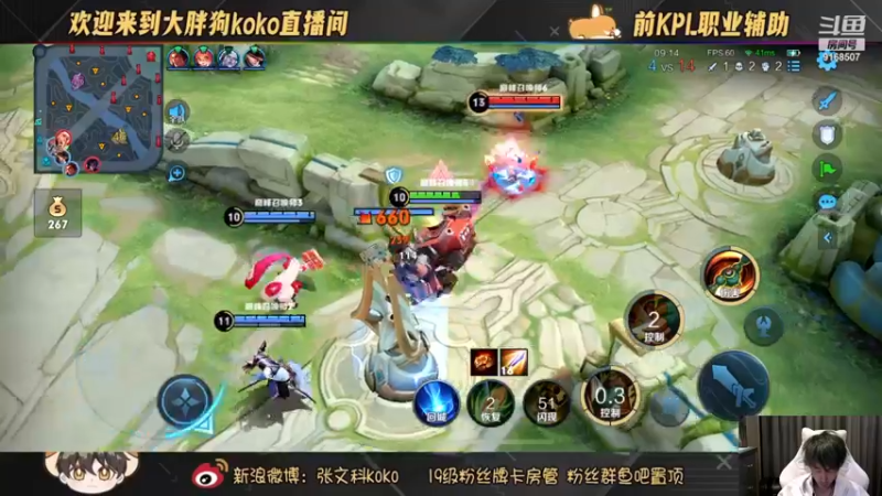 【2022-12-13 20点场】大胖狗koko：退役职业 巅峰赛辅助