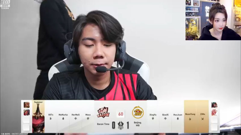 【2022-12-13 19点场】解说小鹿呀：双倍：WB vs XYG