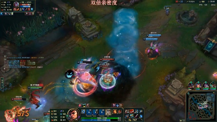 皇子操作细腻拿三杀，终于团战获胜 了