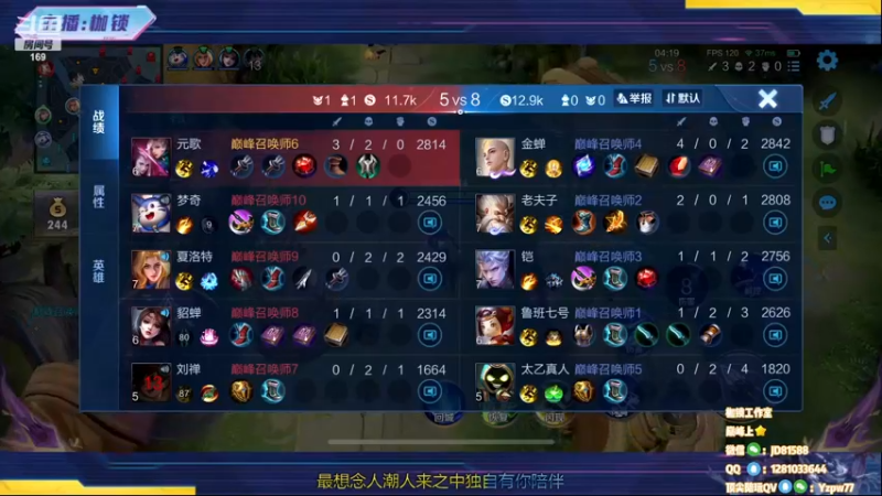 【2022-12-14 22点场】是个枷锁：【枷锁】巅峰赛