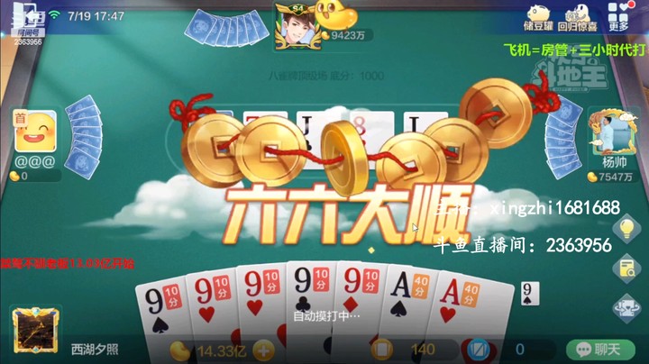 4655八雀牌：这牌只能卡牌为主了！