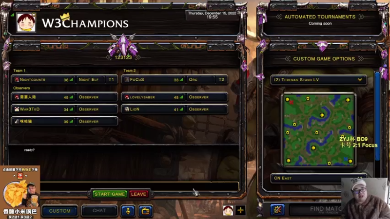 【TED出品】ZYJ杯 卡号 vs Focus 中 WD+深渊魔王大招流