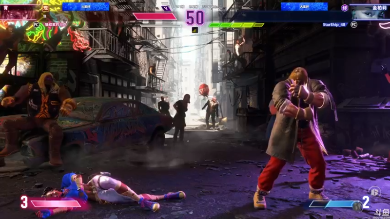 【2022-12-17 16点场】猫叔灬灬：【猫叔】街霸6 二测 练练技术~~~