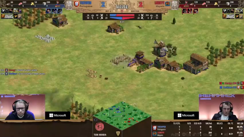 【2022-12-17 02点场】帝国时代猜火车Yo：晚上6点混战杯开始！双倍亲密度