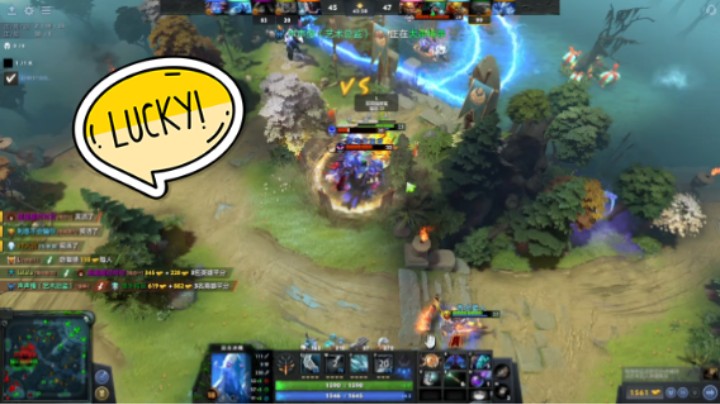 羊美滋滋DOTA2五号位远古冰魂躺赢时刻