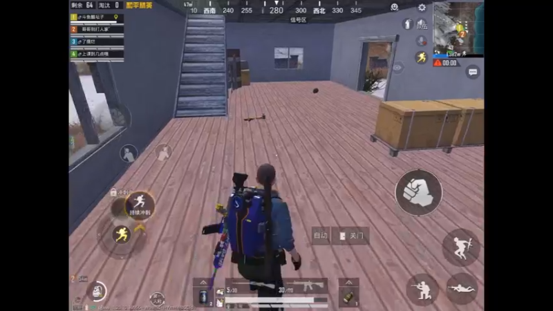 雪地精彩击杀刚枪