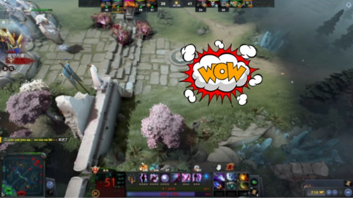 羊美滋滋DOTA2四号位屠夫帕吉躺赢时刻