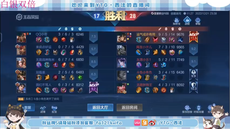 【2022-12-22 00点场】YTG丶西法：巅峰赛努力上分日记