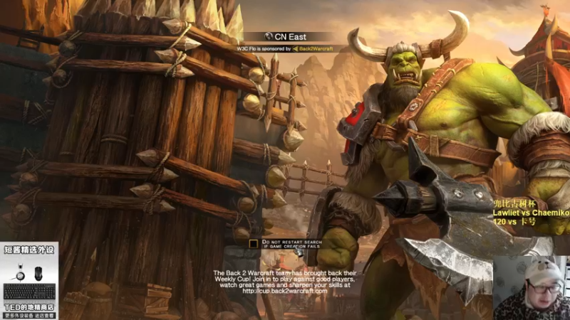 【TED出品】兜比古树杯 Lawliet vs Chaemiko 上 空军大战神WD