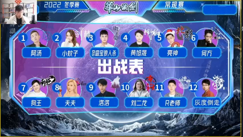 【2022-12-21 14点场】甩手派丨柯南：20点常规赛day2华山论剑#狼人杀官方