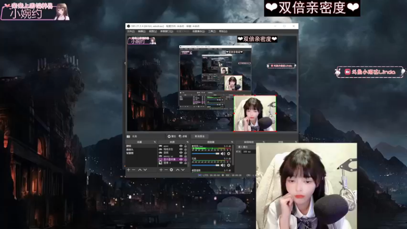 【2022-12-21 01点场】小琳达Linda：【双倍亲密】甜妹来啦
