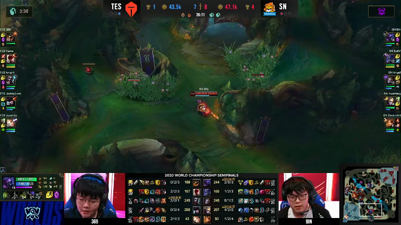 【英雄联盟】英雄联盟赛事的精彩时刻 20221222 16点场