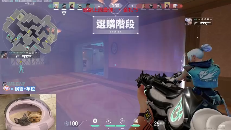 【2022-12-22 01点场】瓦罗兰特啊杰：【啊杰】：极致的瞄准才是王道