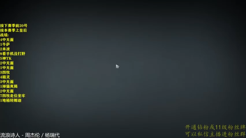 【2022-12-23 00点场】棋迷iluhr：来这里听歌就好了.Day76