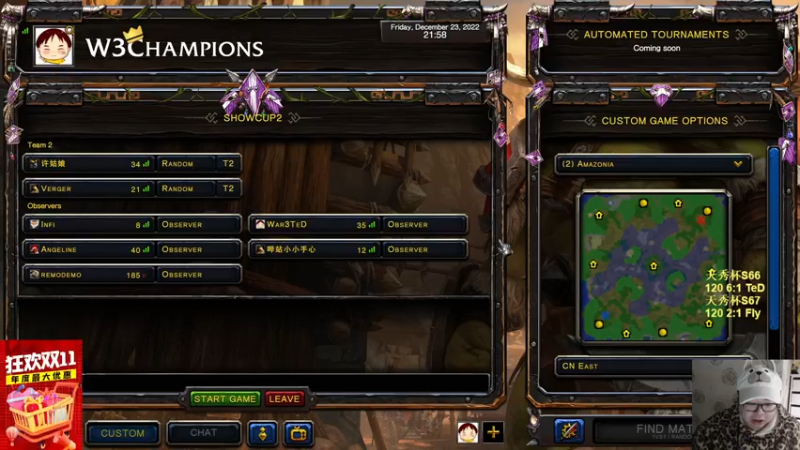 【TED出品】天秀杯S67 120 vs Fly 下 操作秀到发麻