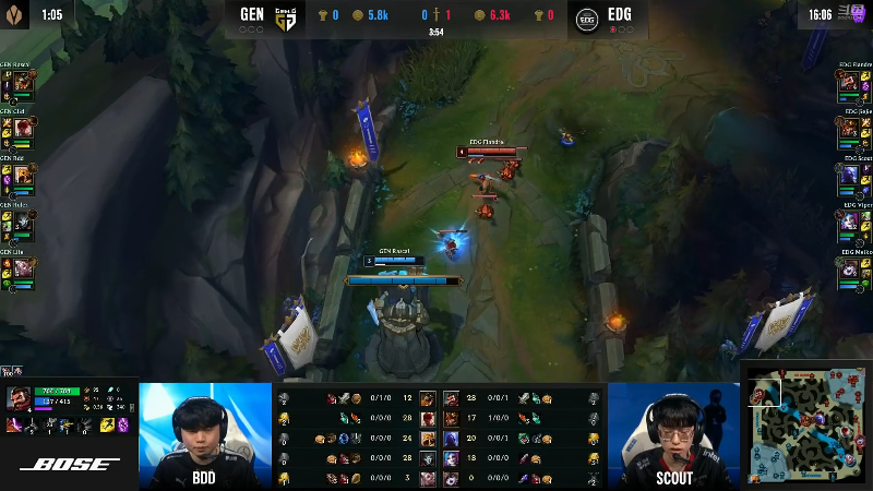 【英雄联盟】英雄联盟赛事的精彩时刻 20221224 17点场