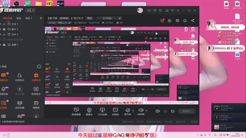 【2022-12-20 20点场】桃子妖QAQ：【桃子妖（孤单版）】完了b了
