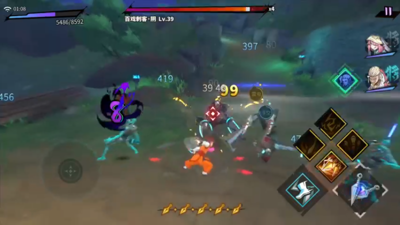 【2022-12-25 01点场】安静初夏：《镇魂街:天生为王》二次元动作新体验~