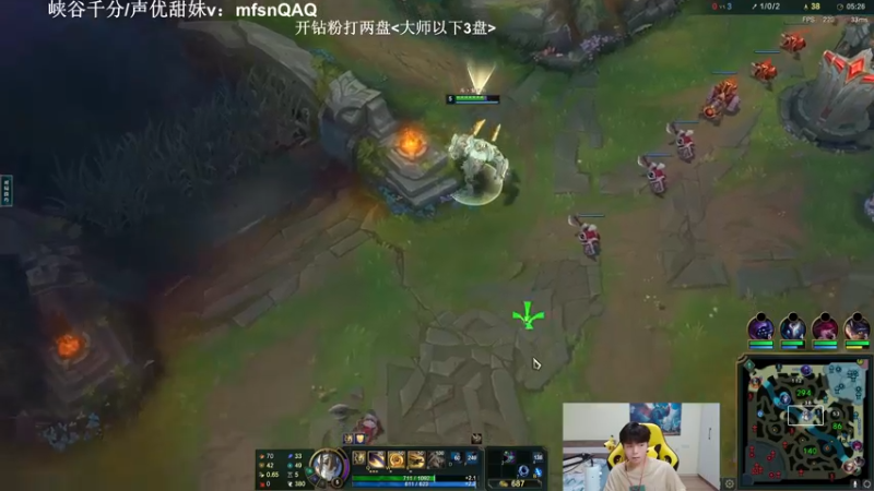 【2022-12-25 18点场】KZH盲僧：盲僧神！峡谷王者局备战新赛季