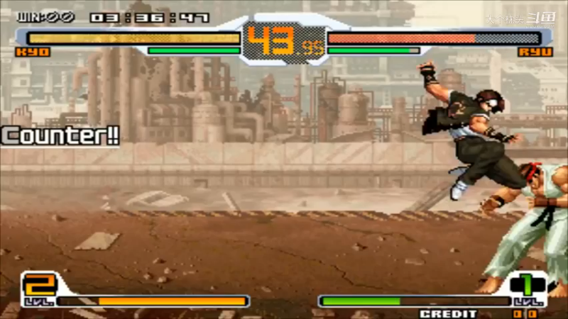 SNK VS CAPCOM通关表演视频 - 草薙京_6