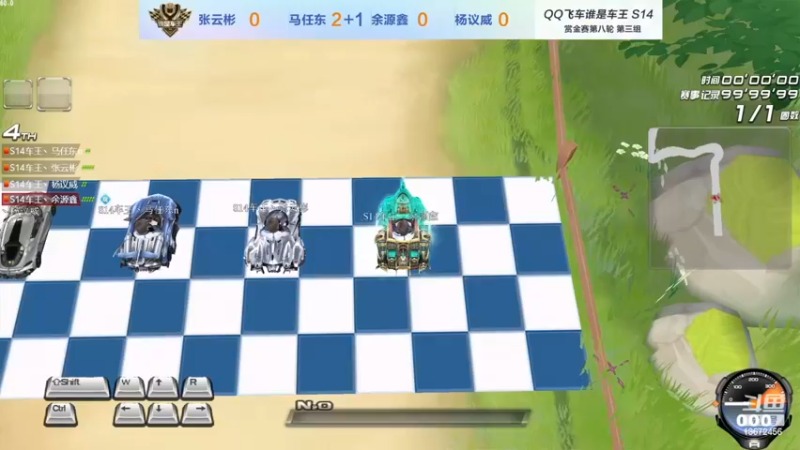 【2022-12-23 16点场】荆楚丶千棋：解说S14车王比赛