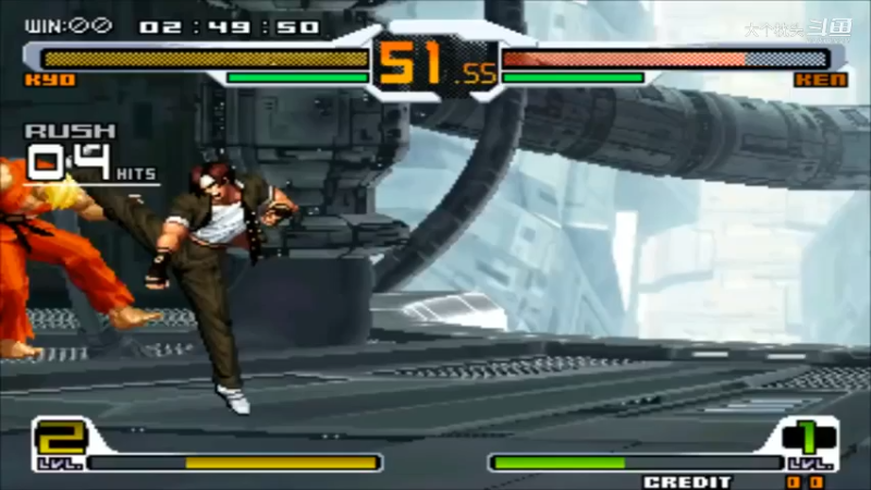SNK VS CAPCOM通关表演视频 - 草薙京_5
